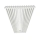 Дизайнерський вертикальний радіатор Irsap Tesi 3 Cod.50 2000x720 White - изображение 4