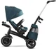 Дитячий триколісний велосипед KinderKraft Easytwist Midnight Green (KKRETWIGRE0000) - изображение 2