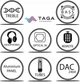Підсилювач потужності Taga Harmony HTA-700B V.3 Black - изображение 3