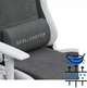 Комп'ютерне крісло для геймера Sense7 Spellcaster Fuku PU Gray/White - зображення 10