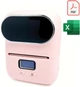 Принтер етикеток Aimo M110 Pink - зображення 7