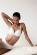 Бюстгальтер push-up H&M 271218367_white 75C Білий - изображение 3