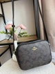 Сумка подарунок coach Сумка жіноча Coach Jamie Camera Bag In Signature Canva Gold/Brown/Black а - изображение 2