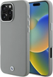Etui plecki BMW Sign Full Wrapped Metal MagSafe do Apple iPhone 16 Pro Max Gray (BMHMP16X23PUFWG) - obraz 1