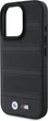 Etui plecki BMW Perforated And Stitched Line MagSafe do Apple iPhone 16 Pro Max Black (BMHMP16X23PUSPK) - obraz 6