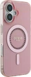 Etui Guess IML Rhinestones MagSafe do Apple iPhone 16 Pink (GUHMP16SPFTDTEP) - obraz 4