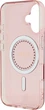 Etui Guess IML Rhinestones MagSafe do Apple iPhone 16 Pink (GUHMP16SPFTDTEP) - obraz 7