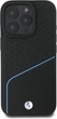 Etui plecki BMW Sign Leather Textured And Line MagSafe do Apple iPhone 16 Pro Max Black (BMHMP16X23RDCLK) - obraz 3