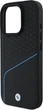 Etui plecki BMW Sign Leather Textured And Line MagSafe do Apple iPhone 16 Pro Max Black (BMHMP16X23RDCLK) - obraz 6