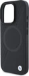 Etui plecki BMW Sign Leather Half Textured And Circle MagSafe do Apple iPhone 16 Pro Max Black (BMHMP16X23RTPK) - obraz 6