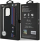 Etui plecki BMW Silicone Cut Tricolor Lines MagSafe do Apple iPhone 16 Pro Max Black (BMHMP16X23SCUK) - obraz 8
