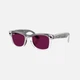 Смарт-очки Ray-Ban Meta Wayfarer Gen 2 Matte Transparent/Transitions Ruby S-M Limited Edition (RW4012 6770MI50) - изображение 1