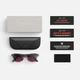 Смарт-очки Ray-Ban Meta Wayfarer Gen 2 Matte Transparent/Transitions Ruby S-M Limited Edition (RW4012 6770MI50) - изображение 14
