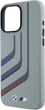 Etui plecki BMW Silicone Turning Lines MagSafe do Apple iPhone 16 Pro Max Gray (BMHMP16X23SLIG) - obraz 6