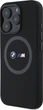 Etui plecki BMW M Silicone Printed Ring MagSafe do Apple iPhone 16 Pro Max Black (BMHMP16X23SROK) - obraz 2