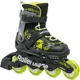 Ролики Rollerblade Microblade SL 33-36.5 Black/Lime (1012-86B0751540-NG01-33-36.5) - изображение 1