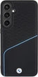 Etui plecki BMW Signature Leather Textured & Line MagSafe do Samsung Galaxy S24 Plus Black (BMHMS24M23RDCLK) - obraz 3