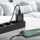 Мережевий зарядний пристрій з кабелем HOCO C141A Smart dual-port charger set(Micro) Black (6942007627887) (502) - изображение 5