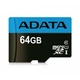 Карта пам'яті microSDXC (UHS-1) A-DATA Premier 64Gb Class 10 A1 (R-100Mb/s) (adapter SD) (AUSDX64GUICL10A1-RA1) (486) - зображення 1