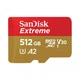 Карта пам'яті microSDXC (UHS-1 U3) SanDisk Extreme A2 512Gb class 10 V30 (R190MB/s,W130MB/s) (adapter SD) (SDSQXAV-512G-GN6MA) (457) - изображение 3