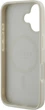 Etui Guess Peony Script Logo MagSafe do Apple iPhone 16 White (GUHMP16SPGPYSH) - obraz 7