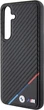 Etui plecki BMW Carbon Tricolor Line MagSafe do Samsung Galaxy S24 Black (BMHMS24S23PUDTK) - obraz 6