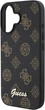 Etui Guess Peony Script MagSafe do Apple iPhone 16 Black (GUHMP16SPGPYSK) - obraz 6