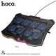 Кулер підставка для ноутбука HOCO RGB notebook multi-fan cooling stand DH26 10RGB режимів 8 вентиляторів - изображение 1