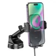 Держатель HOCO Journey wireless fast charging car holder HW5 (center console) - изображение 3