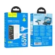 Адаптер сетевой HOCO Fuerza six-port charger N36 |3USB/3Type-C, 65W/3A, PD/QC| - изображение 2