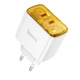 Адаптер сетевой HOCO Smart charger CS43A |2Type-C, 45W/3A, PD/QC| - изображение 1