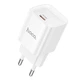 Адаптер сетевой HOCO Charm single port PD charger C146A |1Type-C, 20W/3A, PD/QC| - изображение 1