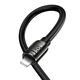 Кабель HOCO Type-C для Lightning Joy PD Charging Data Cable U143 USB-C to Lightning 1.2m 27W чорний - зображення 3