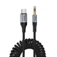 Кабель HOCO 3.5mm to Type-C Nuevo digital audio conversion cable UPA33B |1.5m, DAC| - изображение 1
