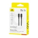 Кабель Baseus Type-C до Type-C Silky Series Fast Charging Cable | 100W, 1m | - зображення 2