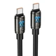 Кабель HOCO Type-C для Type-C Joy charging data cable U143 |1.2m, 240W| - зображення 1