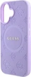 Etui Guess Saffiano Peony Classic Logo MagSafe do Apple iPhone 16 Purple (GUHMP16SPSAPSMEU) - obraz 6