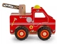 Автомобіль дерев'яний на колесах Platon Пожежна служба (5905422041387) - зображення 6