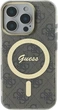 Etui Guess IML 4G MagSafe do Apple iPhone 16 Pro Max Brown (GUHMP16XH4STW) - obraz 2