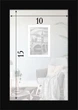 Фоторамка пластиковая 10х15 багет: AM1513-1112Ч Черный (с глянцевым стеклом 1-1.5мм, двп) EmojiFrame - изображение 6