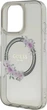Etui Guess IML Flowers Wreath MagSafe do Apple iPhone 16 Pro Max Black (GUHMP16XHFWFCK) - obraz 6