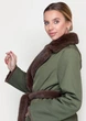 Екошуба 64-1384-110-SA Соболь/хакі 2XL - изображение 8