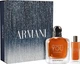 Набір для чоловіків Giorgio Armani Stronger With You Intensely Парфумована вода 100 мл + Мініатюра Парфумована вода 15 мл (3614274692563) - зображення 1