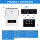 Гибридный солнечный инвертор Daxtromn AGH-10.2KW+WiFi 48V - изображение 2