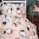 Простынь MirSon Полуторная Евро 150х220 см 17-0866 Hello Kitty Style Бязь (2200012065198) - изображение 2