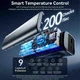 PowerBank Павербанк для ноутбука для телефона для планшета с быстрой зарядкой с TFT дисплеем со встроенным кабелем Vention 20000mAh, 165W Silver - изображение 10