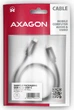 Кабель Axagon BUCM2-CM20AB USB-C - USB-C 2.0, PD 240W, 5A 2 м Black - зображення 3