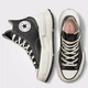 Женские кеды кожаные высокие Converse Run Star Legacy Cx Hi A05112C-001 35 (5) 22 см Черные (194434099072) - изображение 6