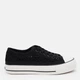 Женские кеды низкие Beppi 2200881 39 26 см Black (7000002594302) - изображение 1