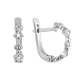 Серьги серебряные фантазия с россыпью Silver Style (21011.15 sku:2300103849017) - изображение 1